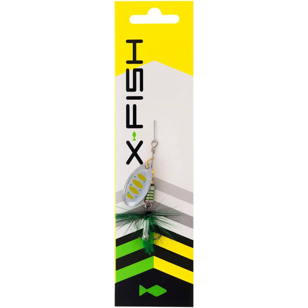 Блесна X-FISH Termite №2 4.5g Silver GGD (1917.06.83) Тип блесны