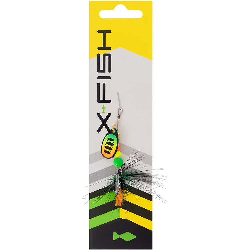 Блешня X-FISH Sirius №1 3.7g Fire tiger (1917.06.62) Тип блешні