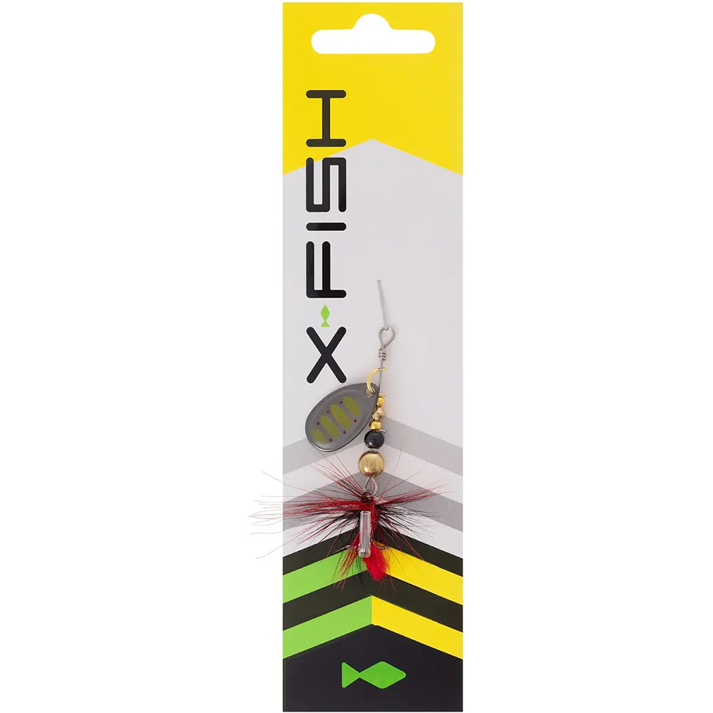 Блесна X-FISH Sirius №1 3.7g Nikel GRD (1917.06.57) Тип блесны