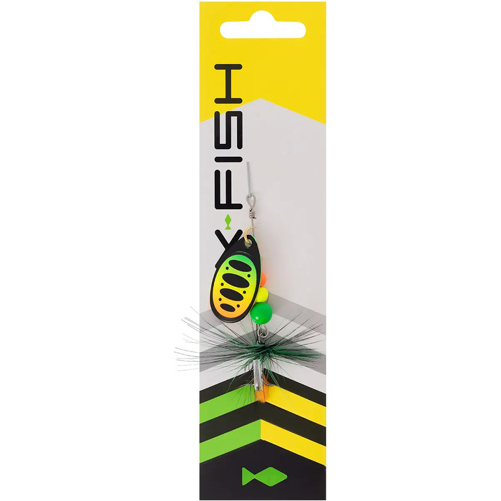 Блешня X-FISH Sirius №3 6.5g Fire tiger (1917.06.64) Тип блешні