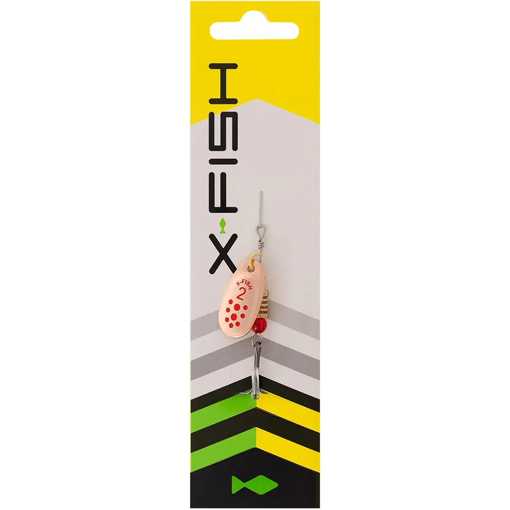 Блешня X-FISH Spike №2 4.5g Copper RD (1917.06.28) Тип блешні