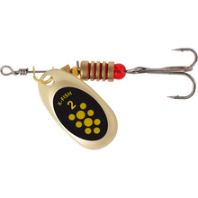 Блешня X-FISH Spike №2 4.5g Gold black lime (1917.06.33)