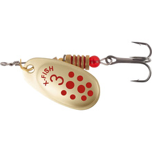 Блешня X-FISH Spike №3 5.5g Gold RD (1917.06.24)