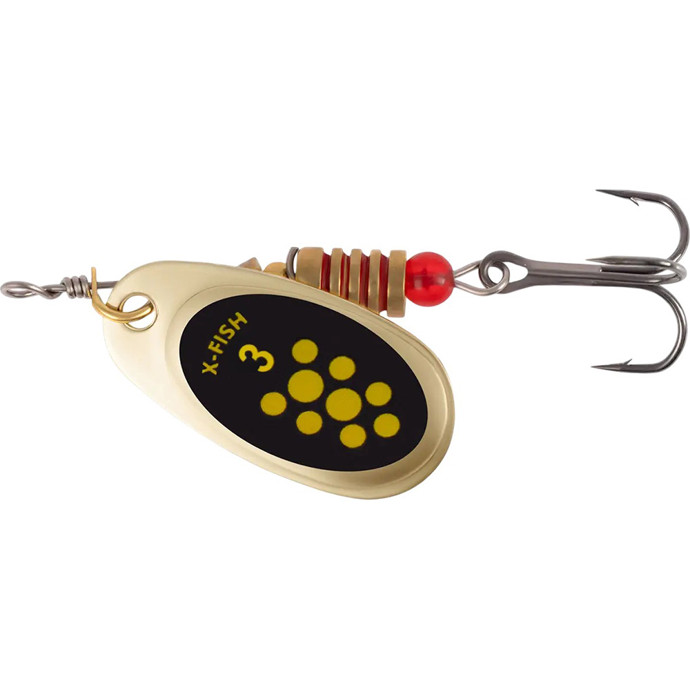 Блесна X-FISH Spike №3 5.5g Gold black lime (1917.06.34)