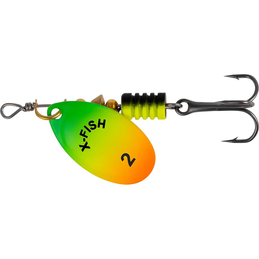 Блешня X-FISH Stark №2 4.5g Fire tiger (1917.05.85)