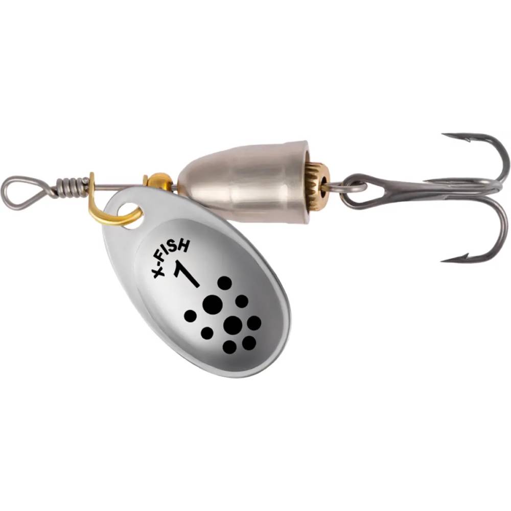 Блешня X-FISH Wolf №1 4g Silver (1917.05.34)