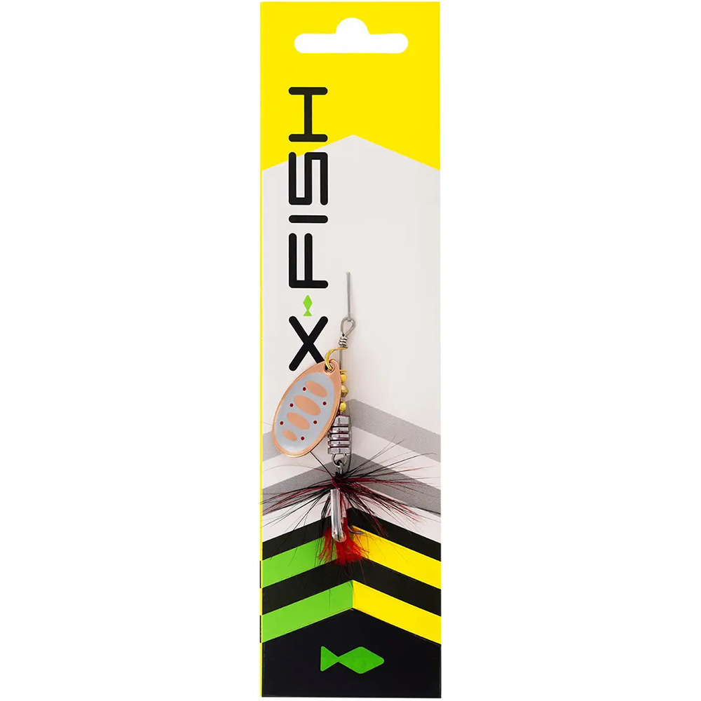 Блешня X-FISH Termite №2 4.5g Copper SD (1917.06.78) Тип блешні