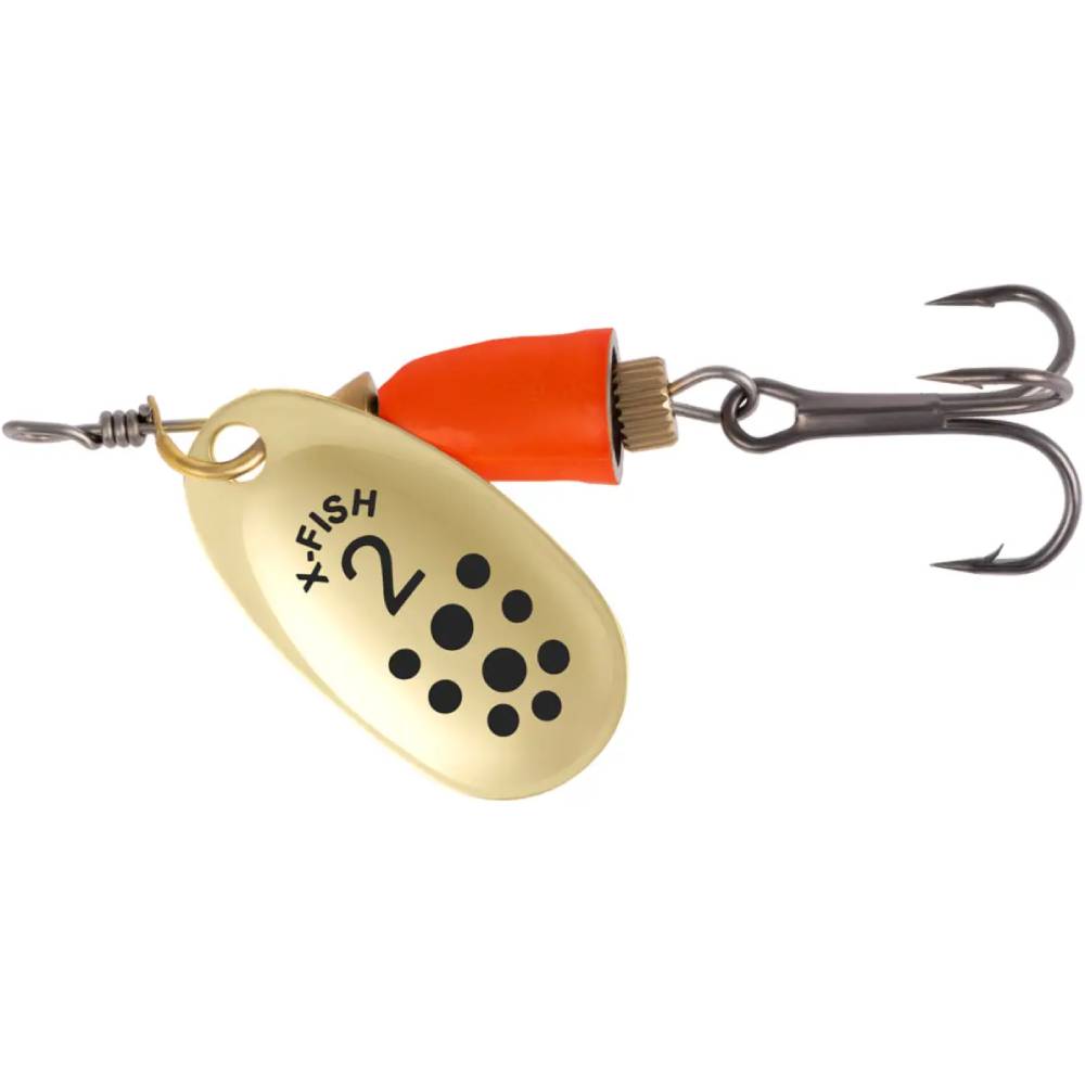 Блешня X-FISH Wolf №2 5g Gold fire red (1917.05.55)