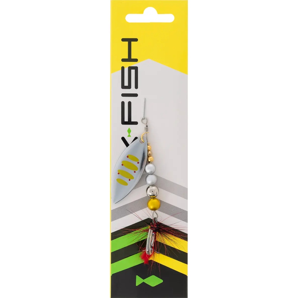 Блешня X-FISH Orbit №3 10 г Silver GRD (1917.06.99) Тип блешні