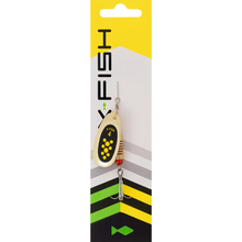 Блешня X-FISH Spike №4 9.5 г Gold black lime (1917.06.35)
