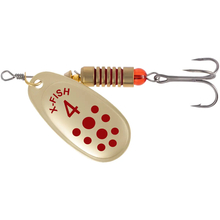 Блешня X-FISH Spike №4 9.5 г Gold RD (1917.06.25)