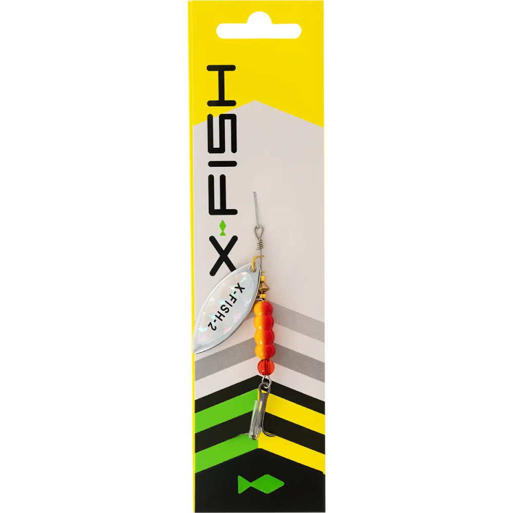 Блешня X-FISH Trophy №2 9 г Silver rainbow (1917.06.06) Тип блешні