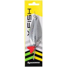 Блешня X-FISH Atomic 22.5 г #01 Silver (1917.04.58)