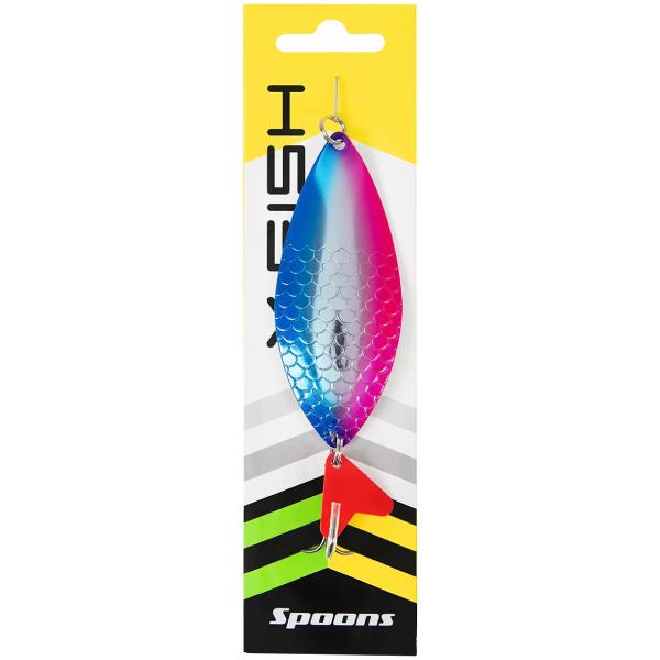 Блешня X-FISH Atomic 22.5 г #04 Silver pink blue (1917.04.61) Тип блешні