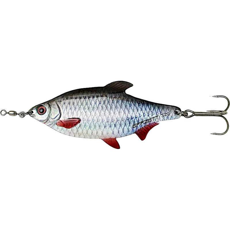 

Блесна-колебалка DAM ffzett Perch Spoon 32 гр 9 см (roach), Блешня-коливалка Effzett Perch