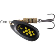 Блешня X-Fish Dark Side №4 9.5г Nikel Black Lime (1917.07.25)