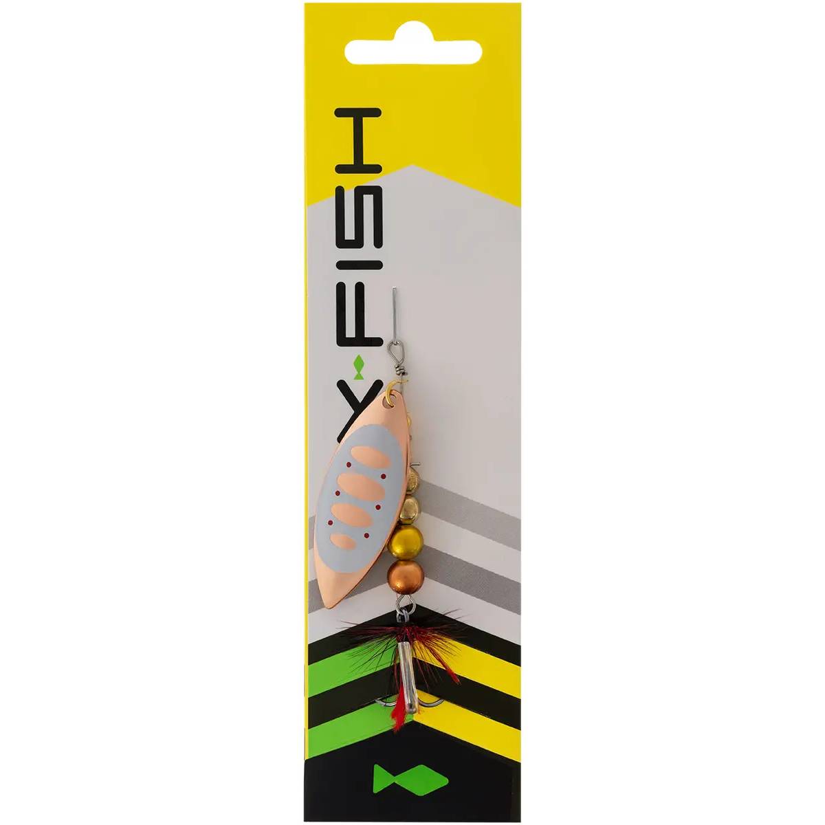 Блешня X-Fish Orbit №4 11.5г Copper GD (1917.07.10) Тип блешні