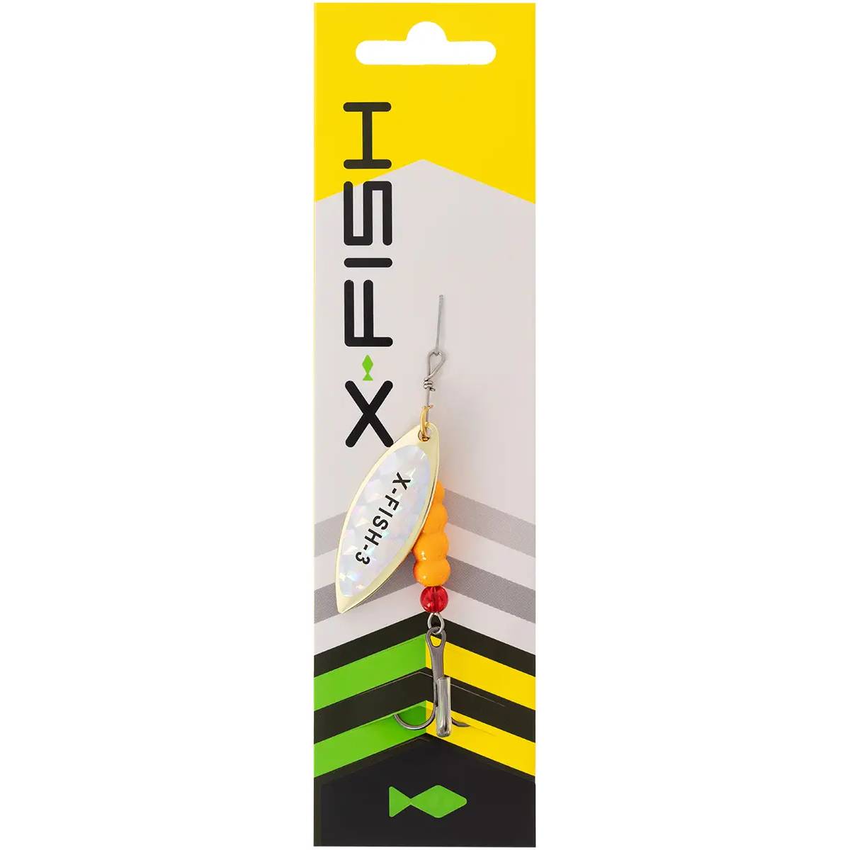 Блешня X-Fish Trophy №3 11г Gold Rainbow (1917.06.11) Тип блешні