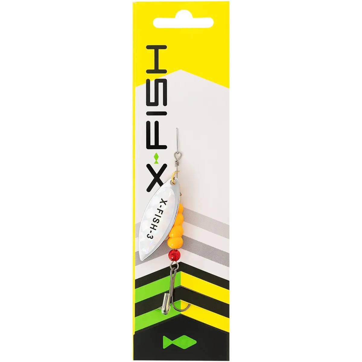 Блесна X-Fish Trophy №3 11u Silver Rainbow (1917.06.07) Тип блесны