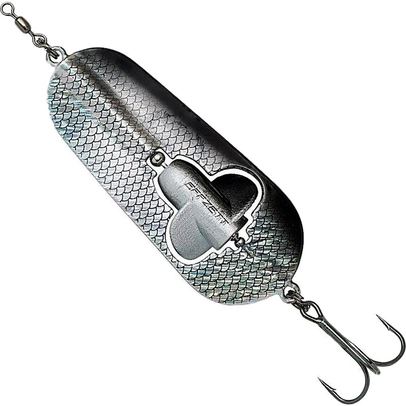 

Блесна-колебалка DAM Effzett Rattlin' Spoon 8 см 40 гр (HOLOGRAPHIC BLACK), Блешня-коливалка Effzett Rattlin' Spoon 8см