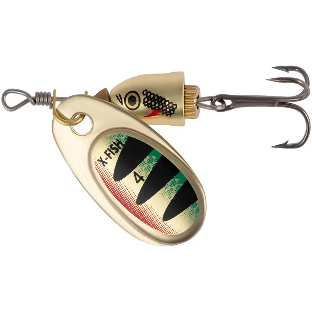 Блешня X-Fish Wolf №4 10г Perch (1917.05.52)