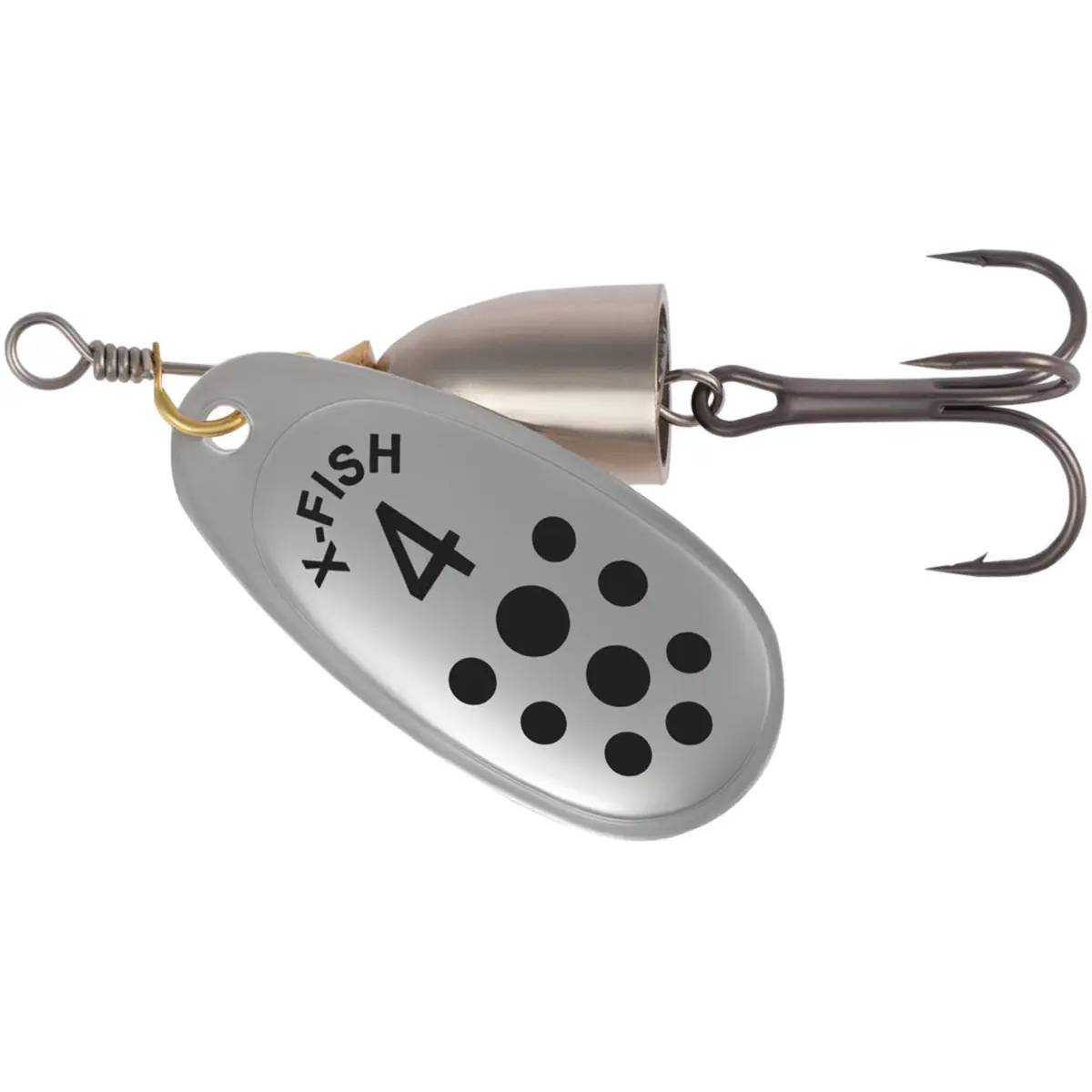 Блесна X-Fish Wolf №4 10г Silver (1917.05.37)