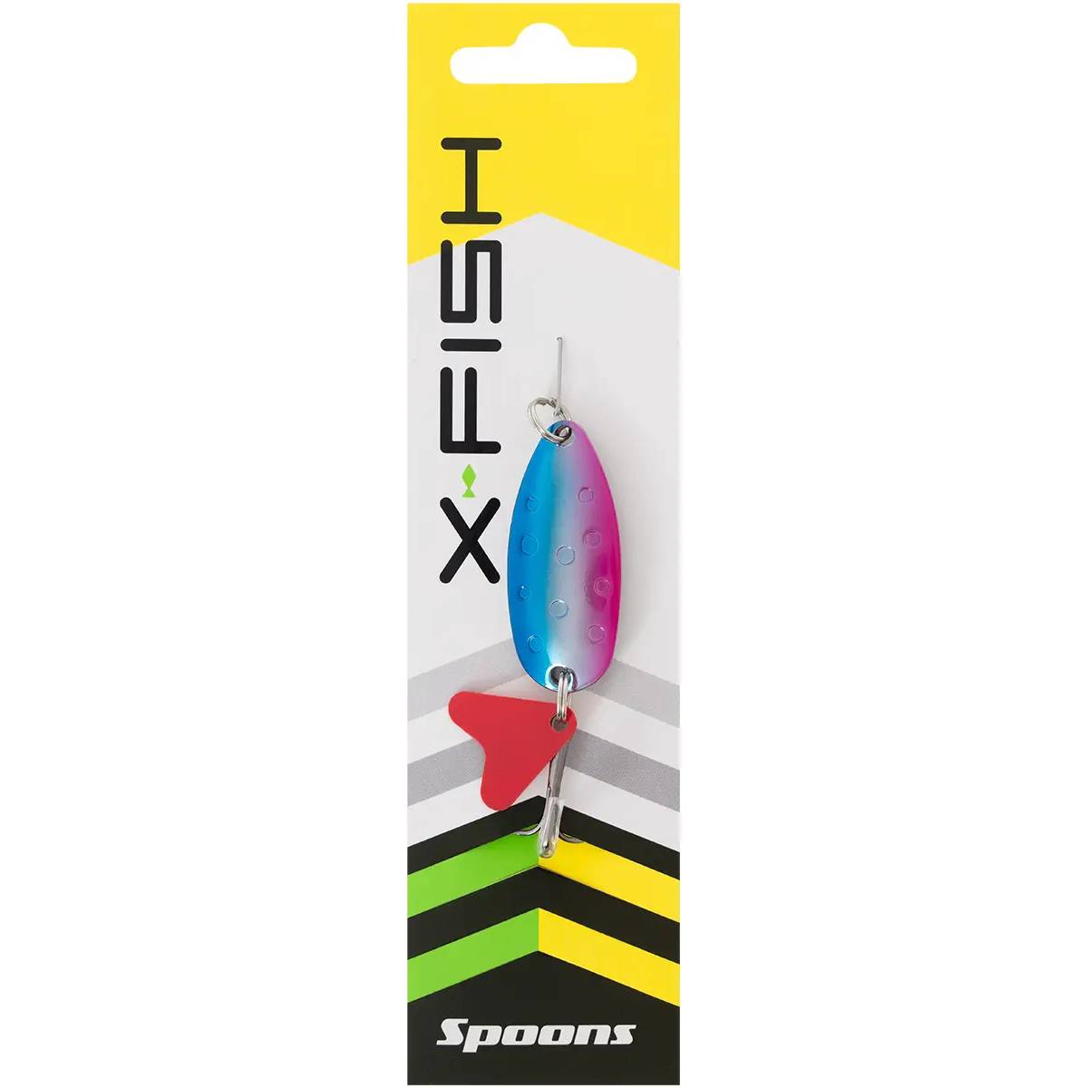 Блешня X-FISH Shiva 10.2г #04 Silver Pink Blue (1917.04.66) Тип блешні