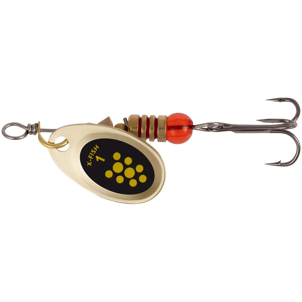 Блешня X-FISH Spike №1 2.5 г Gold black lime (1917.06.32)