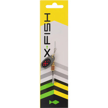 Блешня X-FISH Dark Side №2 4g Nikel Black Orange (1917.07.28)
