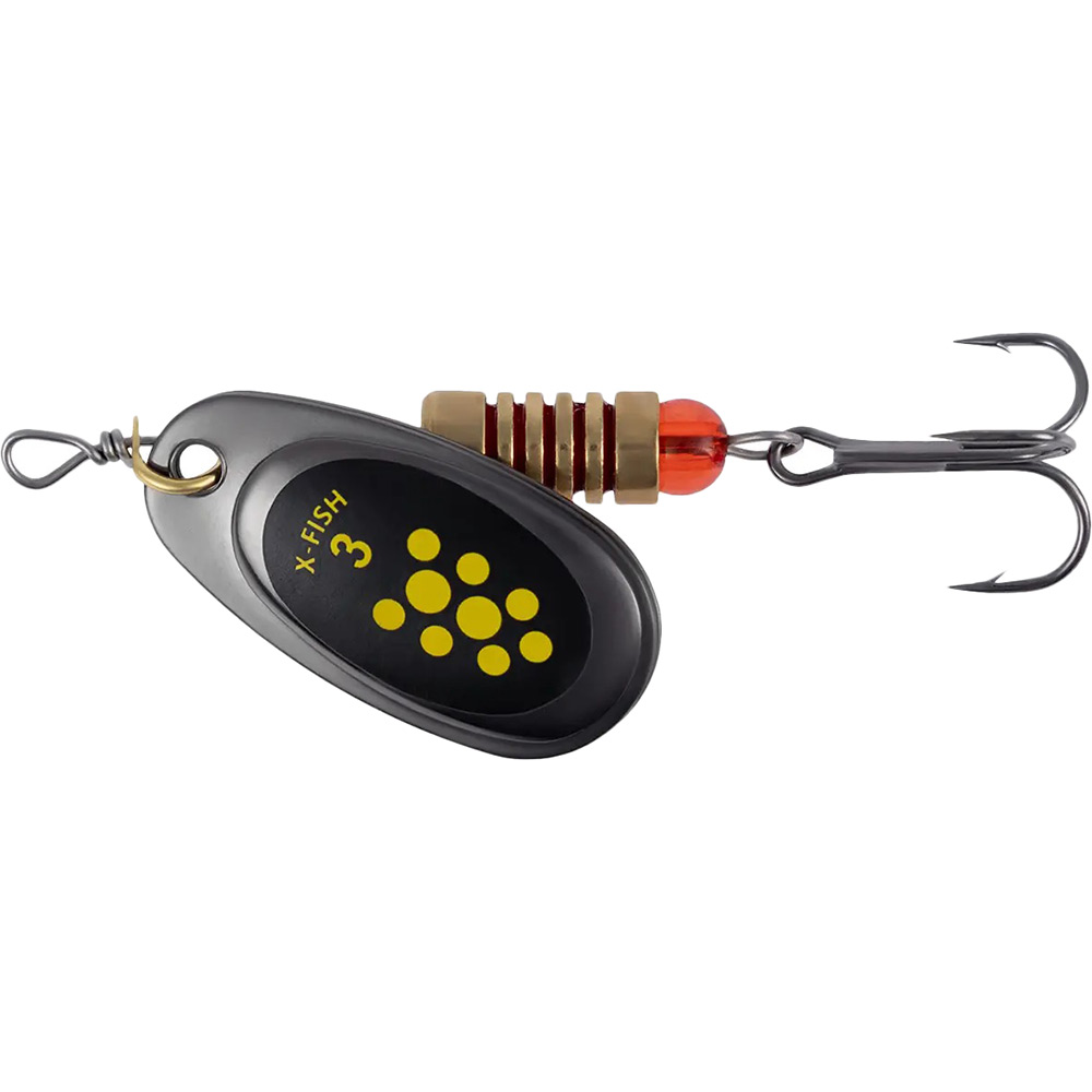 Блешня X-FISH Dark Side №3 6g Nikel Black Lime (1917.07.24)