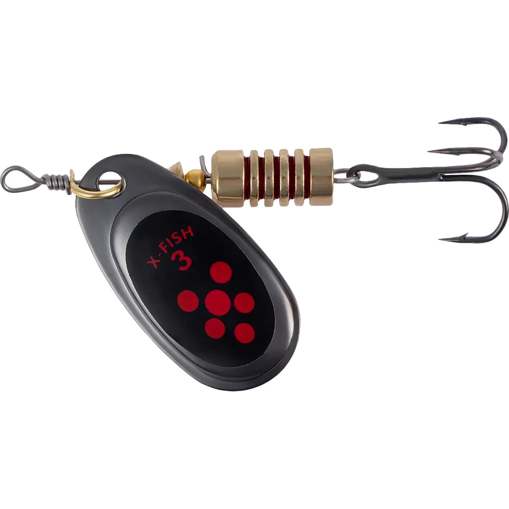 Блешня X-FISH Dark Side №3 6g Nikel Black Orange (1917.07.29)