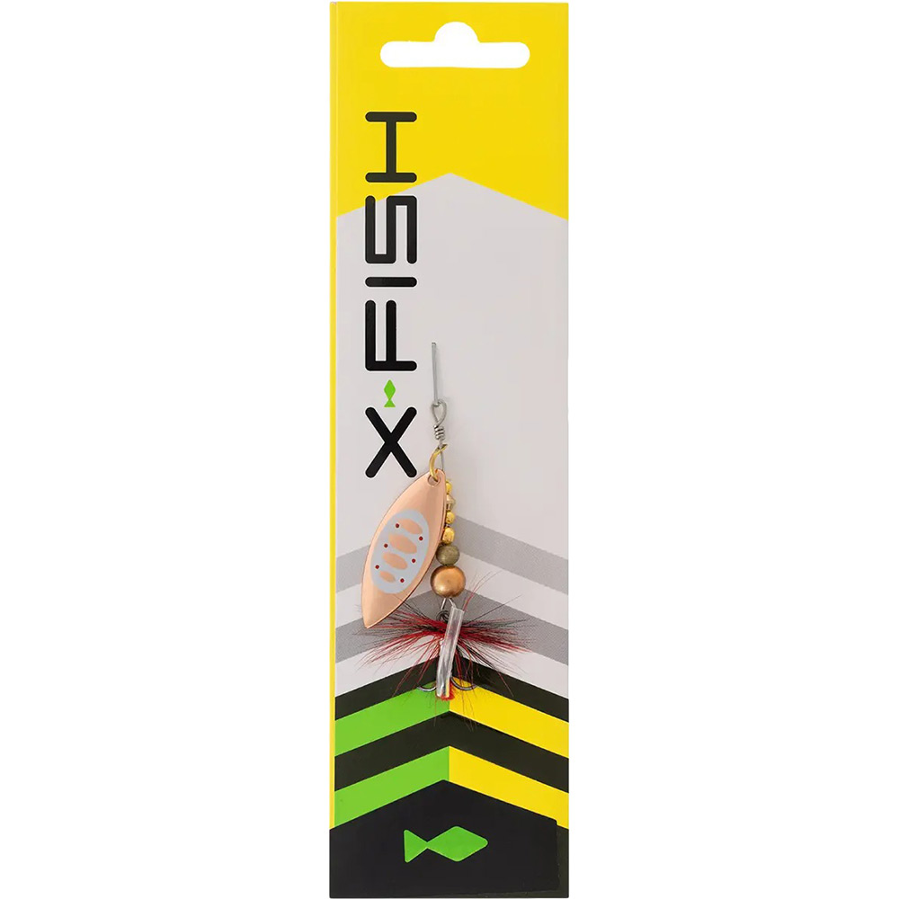 Блешня X-FISH Orbit №1 4g Copper GD (LLSR-10) Тип блешні