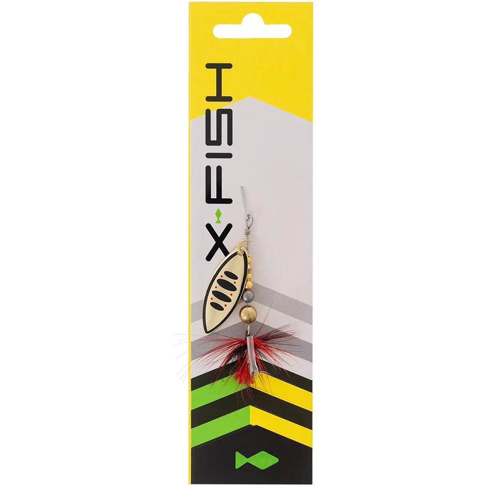Блешня X-FISH Orbit №1 4g Nikel Gold (1917.07.12) Тип блешні