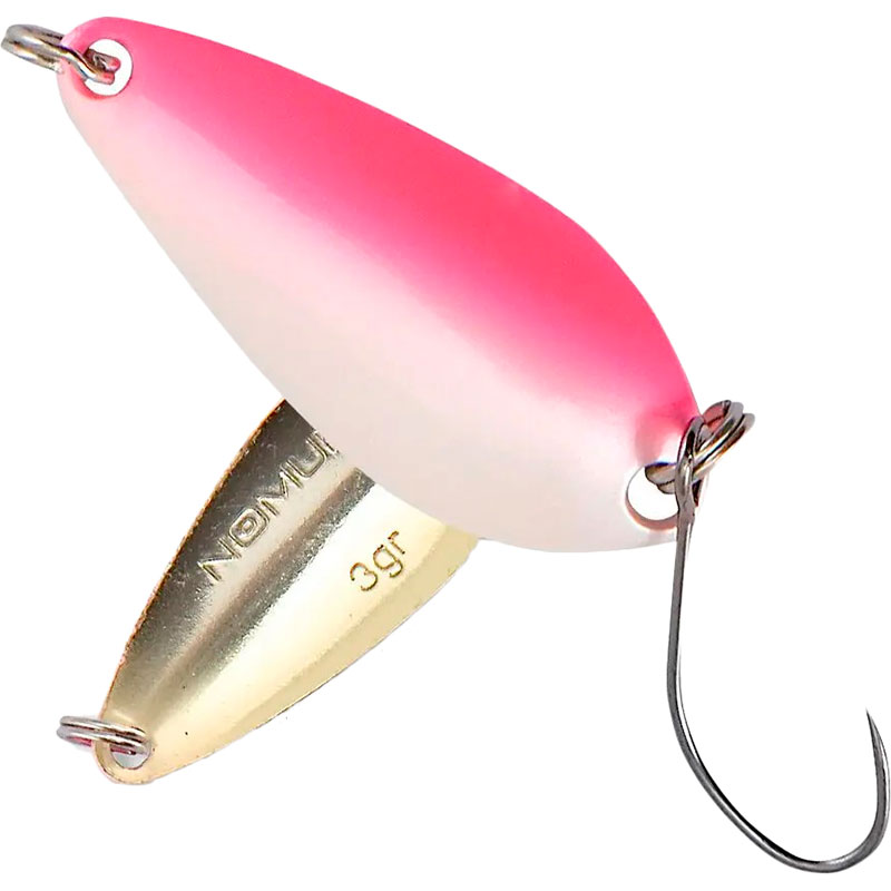 

Блесна-колебалка Nomura Isei Trout Area Aki Metal Spoon 3 г 3.3 см Pearl Pink (NM46365530), Блешня-коливалка ISEI TROUT AREA