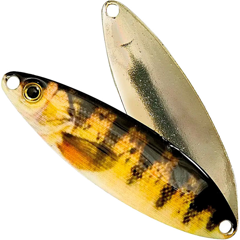 

Блесна-колебалка Nomura Isei Trout Area Masuku Real Fish Big Spoon 11.6 г 6 см Real Perch (NM46691611), Блешня-коливалка Masuku Real Big