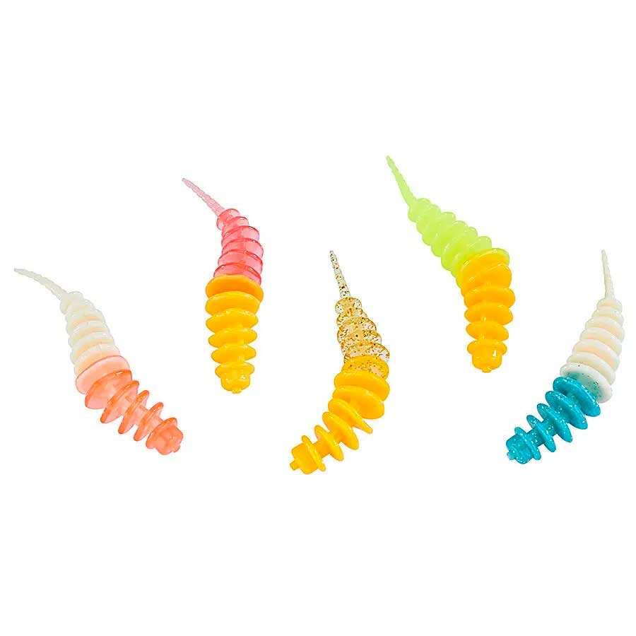 

Силикон Balzer Trout Collector 7 см 1,5 гр Color Mix 3 съедобный Fish, Силікон Trout Collector 7см 1.5гр