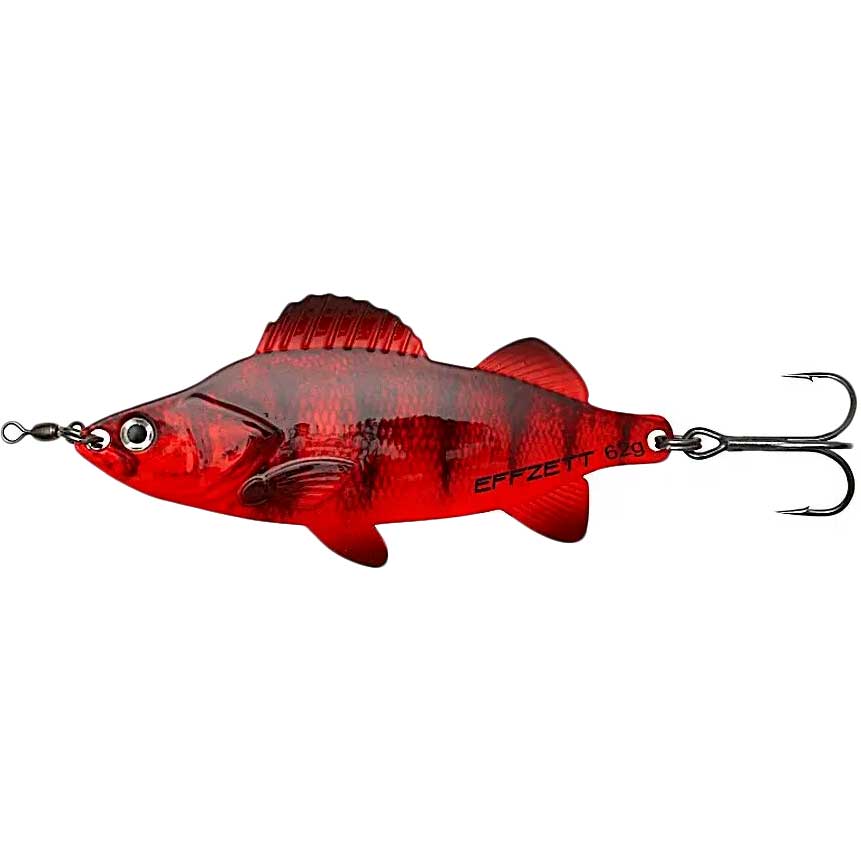 

Блесна-колебалка DAM Effzett Perch Spoon 62гр 11см (blood perch), Блешня-коливалка Effzett Perch Spoon