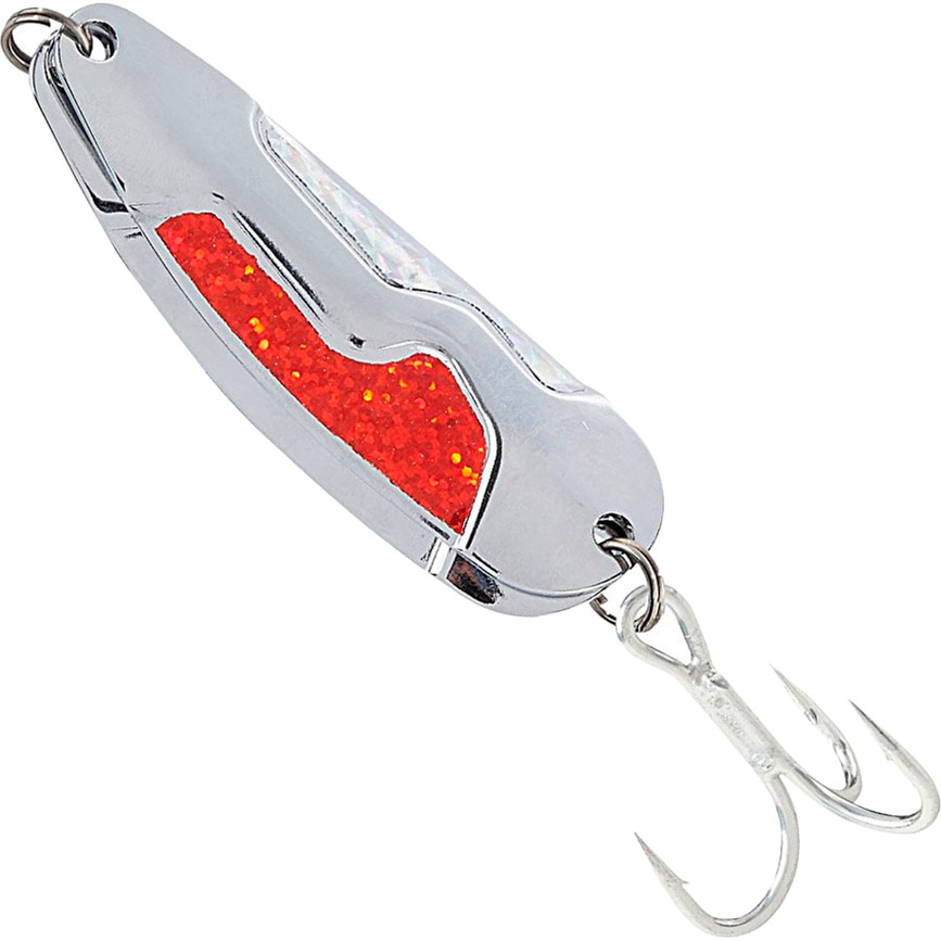 

Блесна-колебалка BALZER Double Spoon Silver 60гр (16734 060), Блешня-коливалка Double Spoon срібло 60гр