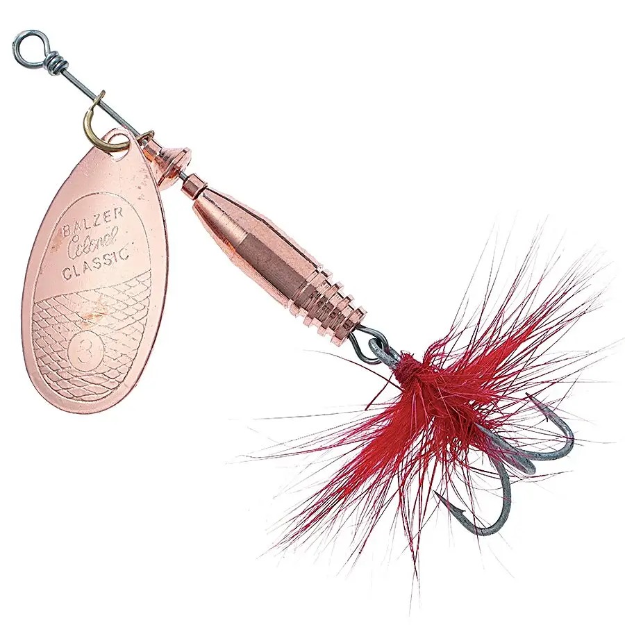 

Блесна-вертушка BALZER Colonel Classic Standard Uni Copper 14 г (13037 014), Блешня-обертова Colonel Classic