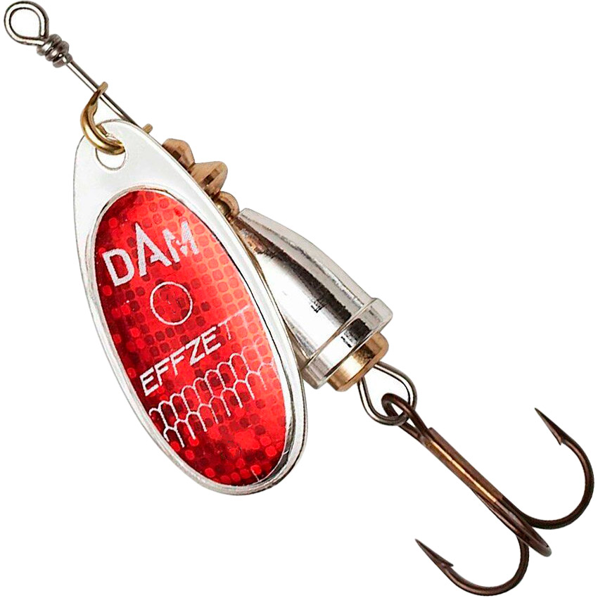 

Блесна-вертушка DAM Effzett Executor 3 гр Reflex Red (60470), Блешня-обертова Effzett Executor 3гр (reflex red)