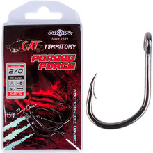 Набор крючков Mikado Cat Territory Forged Force № 6/0 Black Nickel 3 шт. (HS10042-6/0-BN)