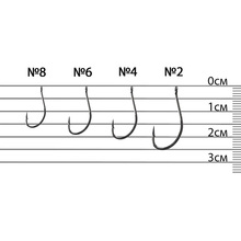 Набір гачків BRAIN Champion Heavy Feeder #4 10 шт (1858.54.56)