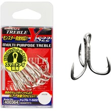 Набор крючков-тройников DECOY Y-S22 2/0 8 шт (4989540400357)