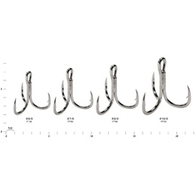 Набір гачків-трійників DECOY Y-S23 Big #10/0 4 шт (4989540310045)