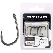 Набір гачків BRAIN Sting Classic Wide Gape #2 10 шт (1858.80.49)