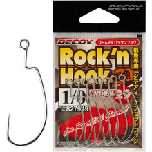 Крючок DECOY Worm29 Rockn Hook #3/0 6 шт (4989540827963)
