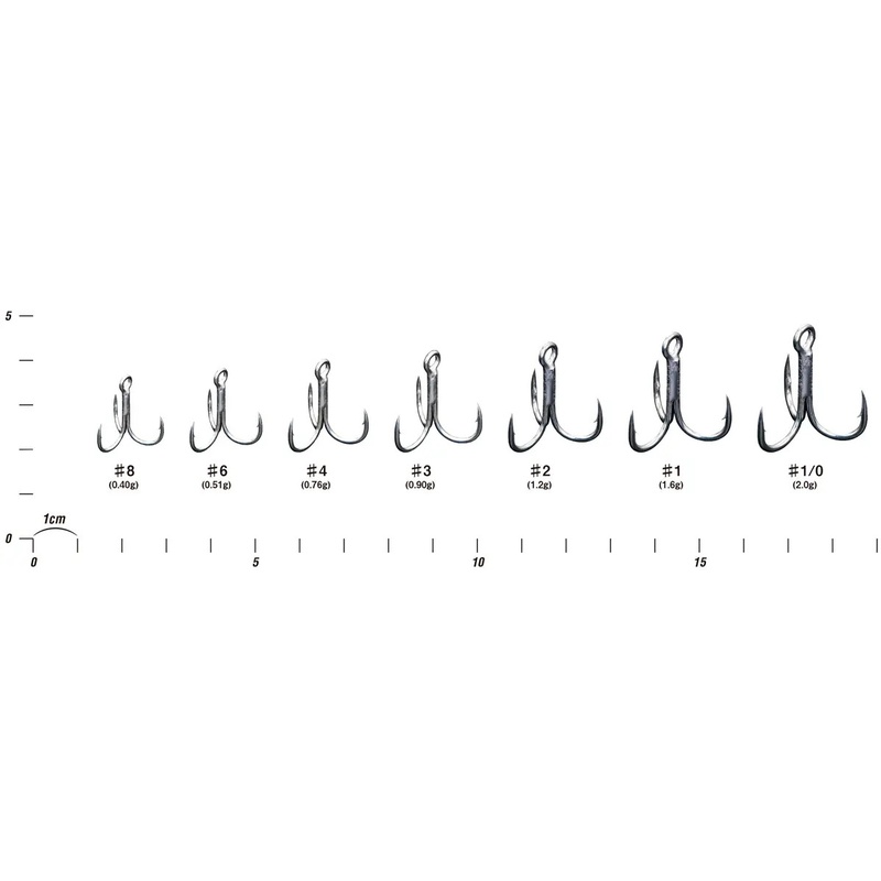 Набір гачків DECOY Y-S21 06 6 шт (4989540406717) Головка вушко