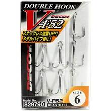 Набір гачків DECOY Double V-F52 02 5 шт (4989540407967)