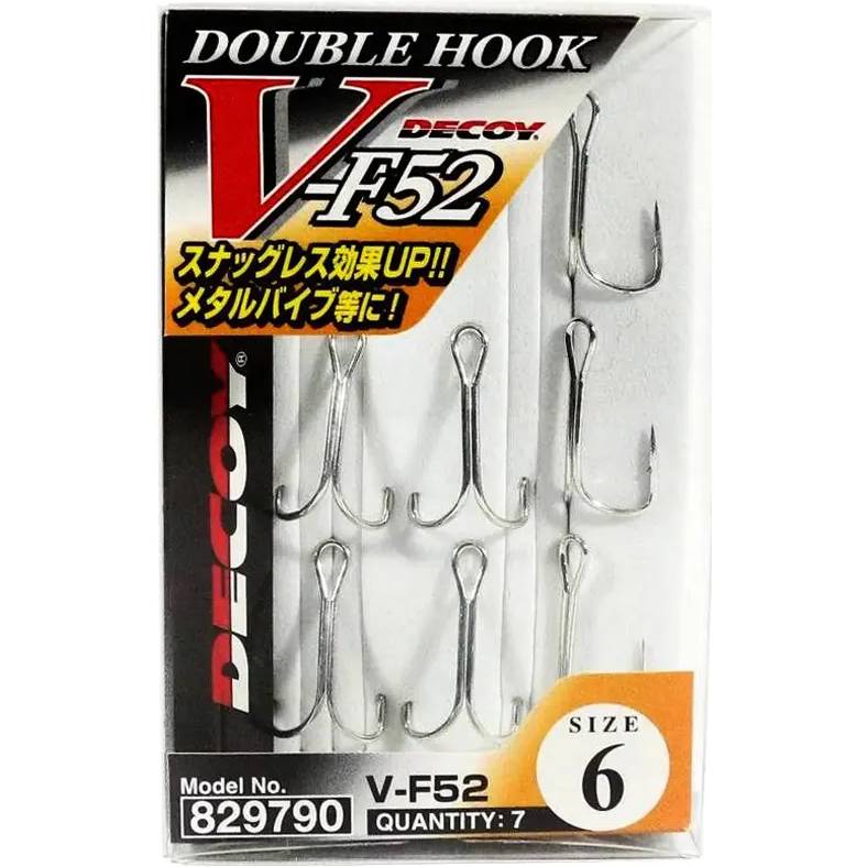 Набір гачків DECOY Double V-F52 06 7 шт (4989540407943)