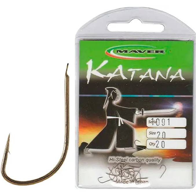 Набір гачків MAVER Katana 1091A №10 20шт (1091A010)